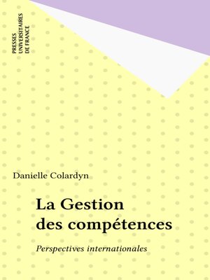 cover image of La Gestion des compétences